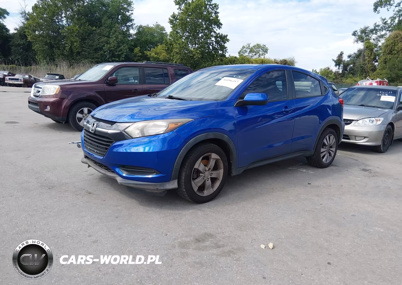 2018 Honda Hr-V Lx VIN:3CZRU5H39JM711146 - 2