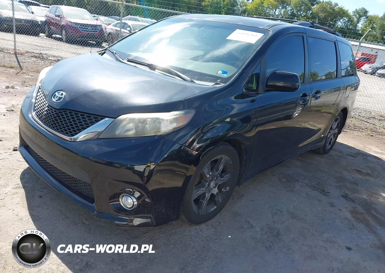 2012 Toyota Sienna Se 8 Passenger VIN:5TDXK3DC1CS193727 - 2