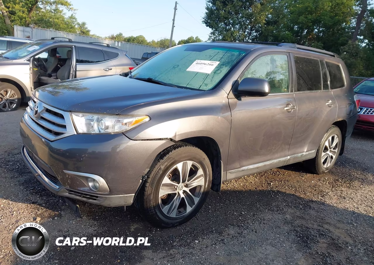 2012 Toyota Highlander Se V6 VIN:5TDBK3EH6CS141191 - 2
