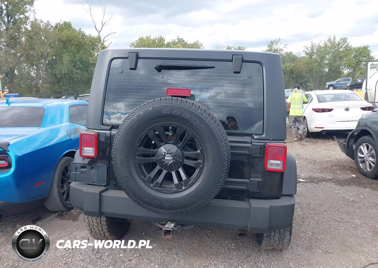 2008 Jeep Wrangler X VIN:1J4FA24158L578105 - 16