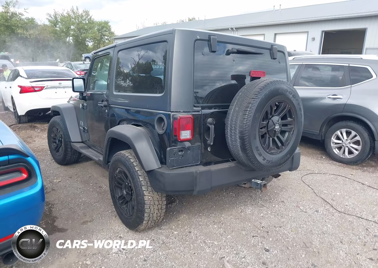 2008 Jeep Wrangler X VIN:1J4FA24158L578105 - 3