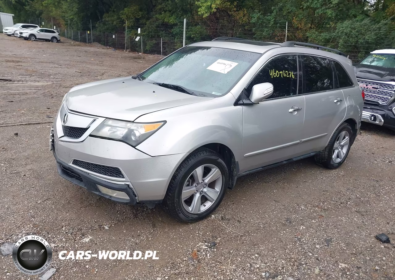 2012 Acura Mdx VIN:2HNYD2H24CH539532 - 2