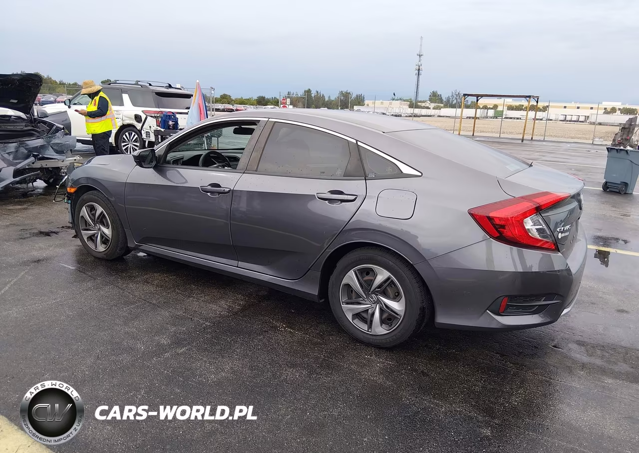 2021 Honda Civic Lx VIN:2HGFC2F61MH534331 - 3