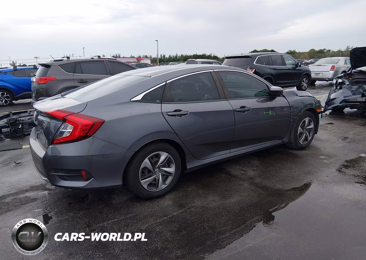 2021 Honda Civic Lx VIN:2HGFC2F61MH534331 - 4
