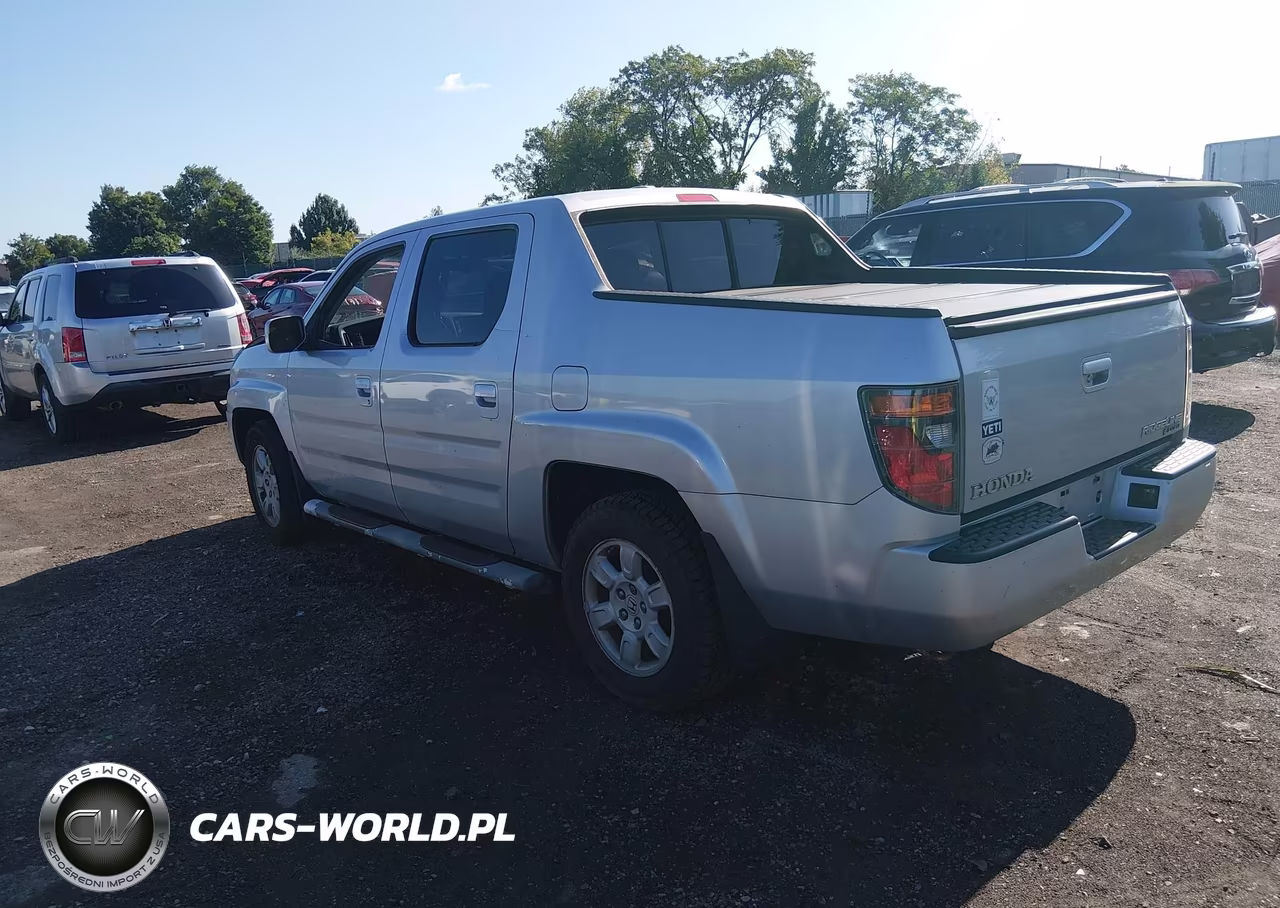 2007 Honda Ridgeline Rtl VIN:2HJYK16527H520451 - 3