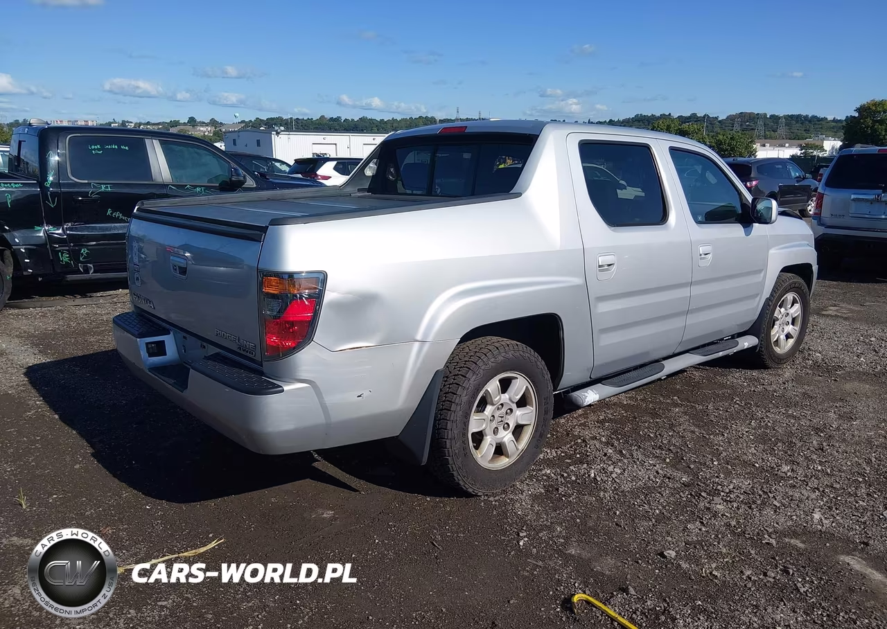 2007 Honda Ridgeline Rtl VIN:2HJYK16527H520451 - 4