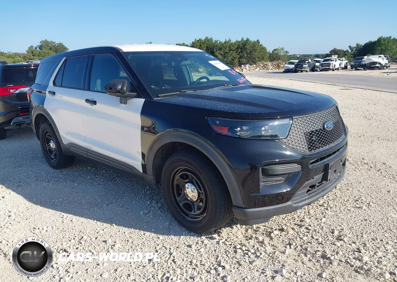 2020 Ford Police Interceptor Utility VIN:1FM5K8AW9LGC13814 - 1