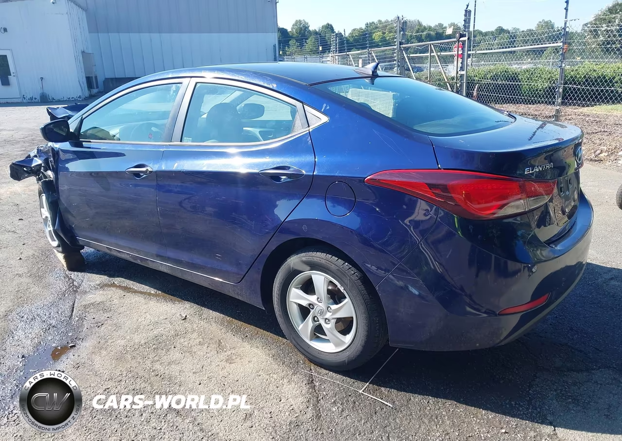 2014 Hyundai Elantra Se VIN:5NPDH4AE0EH497363 - 3