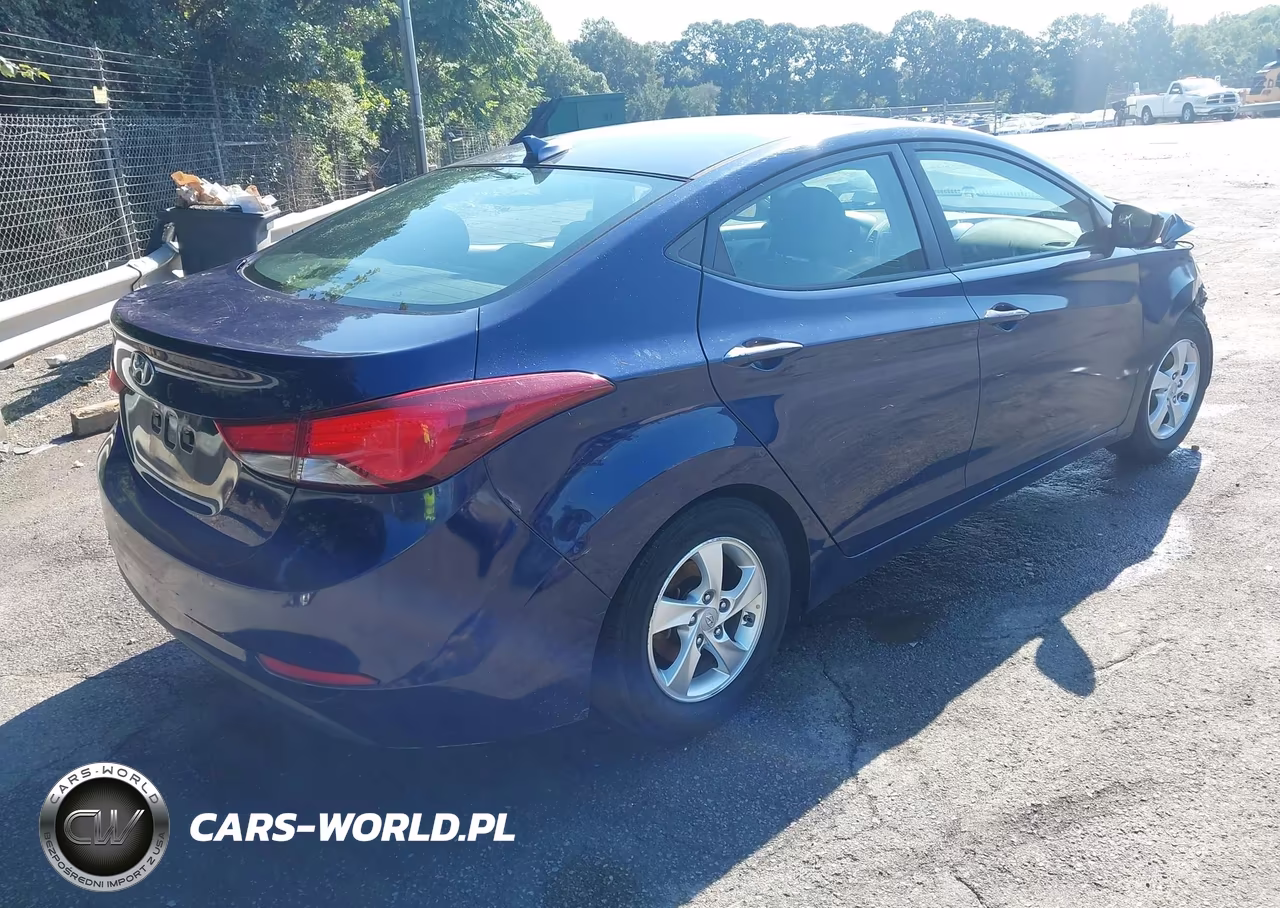 2014 Hyundai Elantra Se VIN:5NPDH4AE0EH497363 - 4