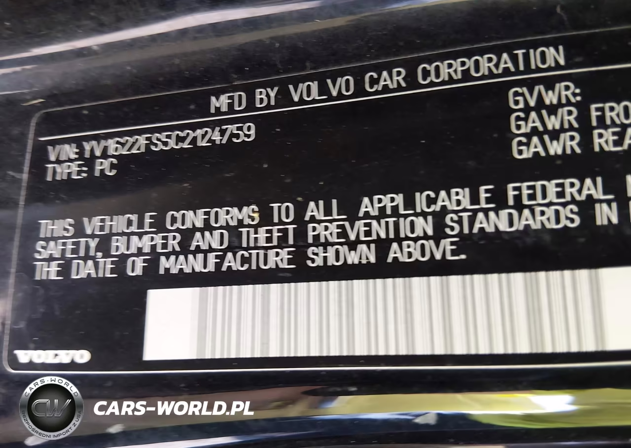 2012 Volvo S60 T5 VIN:YV1622FS5C2124759 - 9