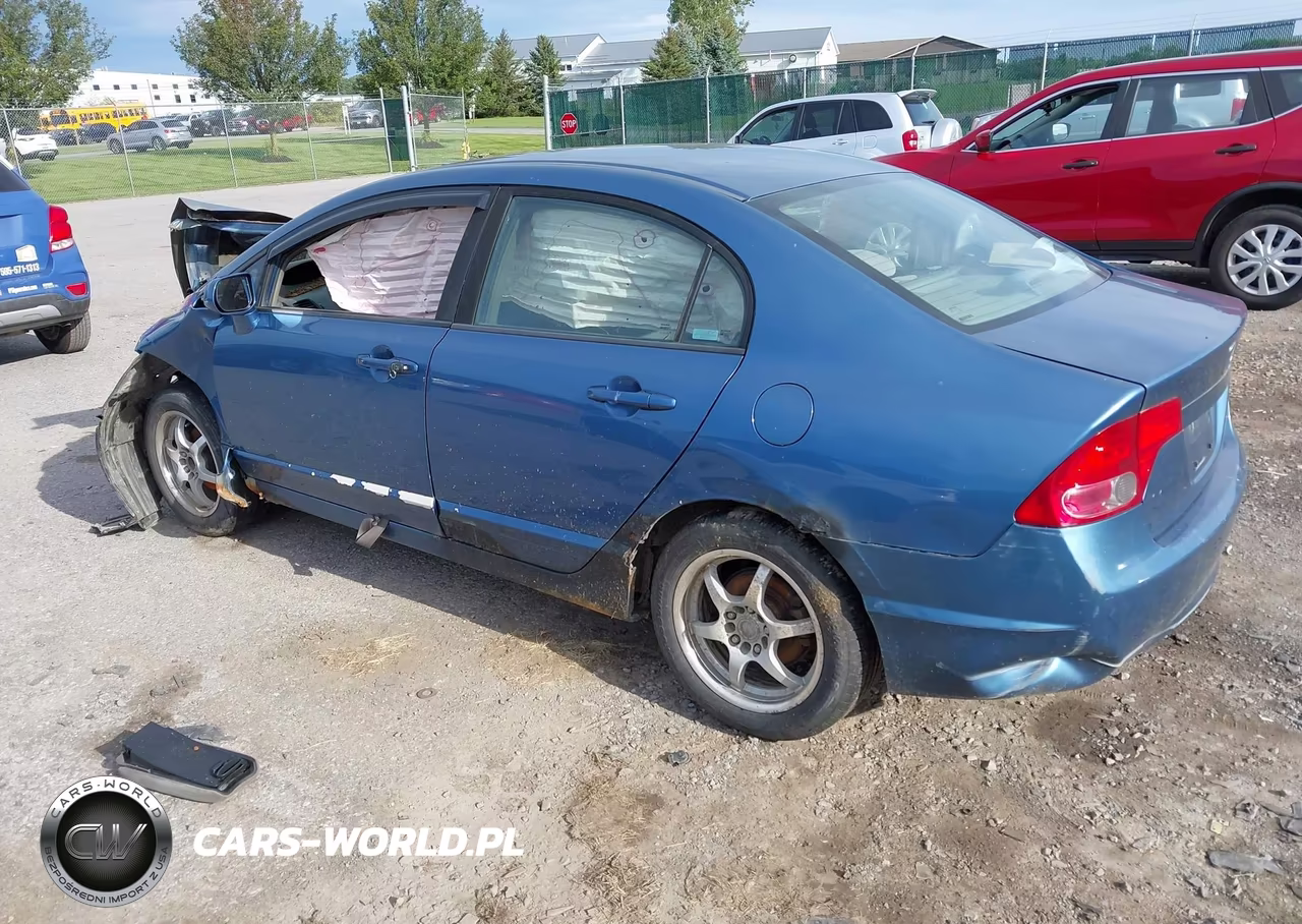 2008 Honda Civic Ex VIN:1HGFA16898L083370 - 3
