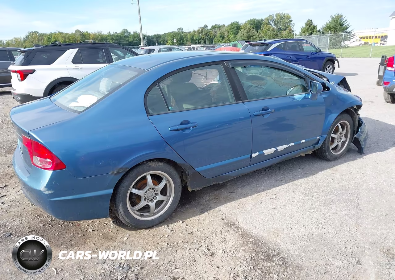 2008 Honda Civic Ex VIN:1HGFA16898L083370 - 4