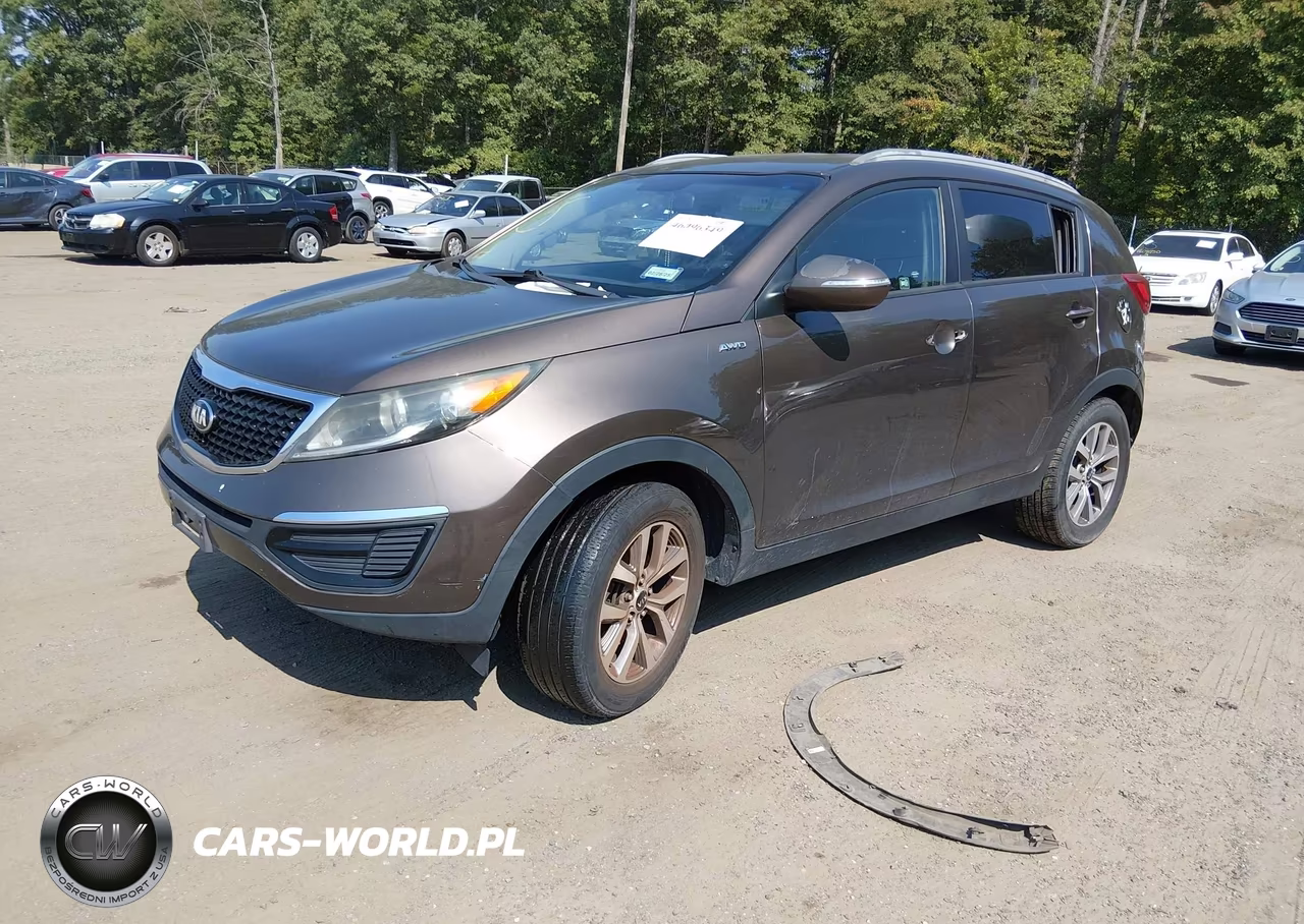2014 Kia Sportage Lx VIN:KNDPBCAC1E7583700 - 2