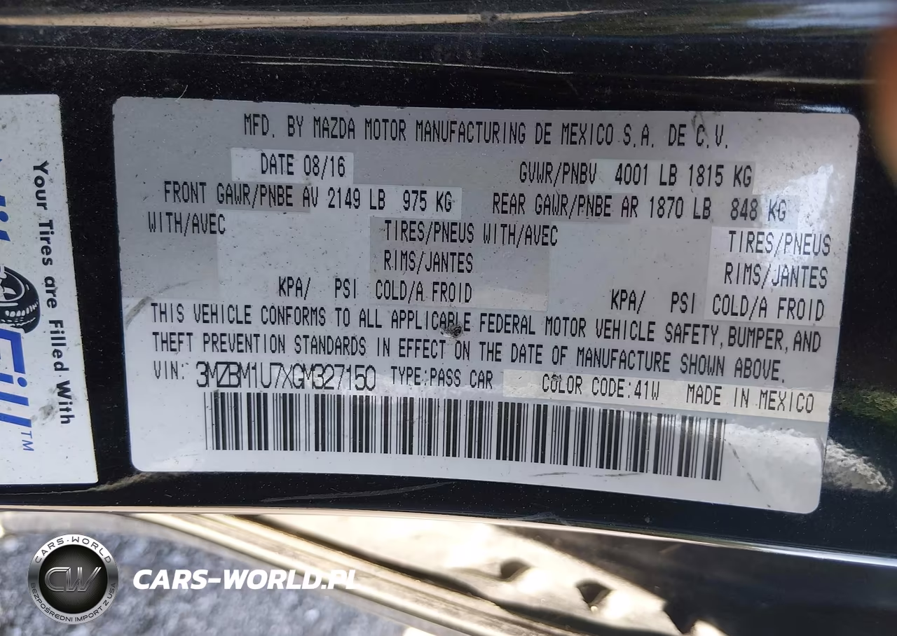 2016 Mazda Mazda3 I Sport VIN:3MZBM1U7XGM327150 - 9