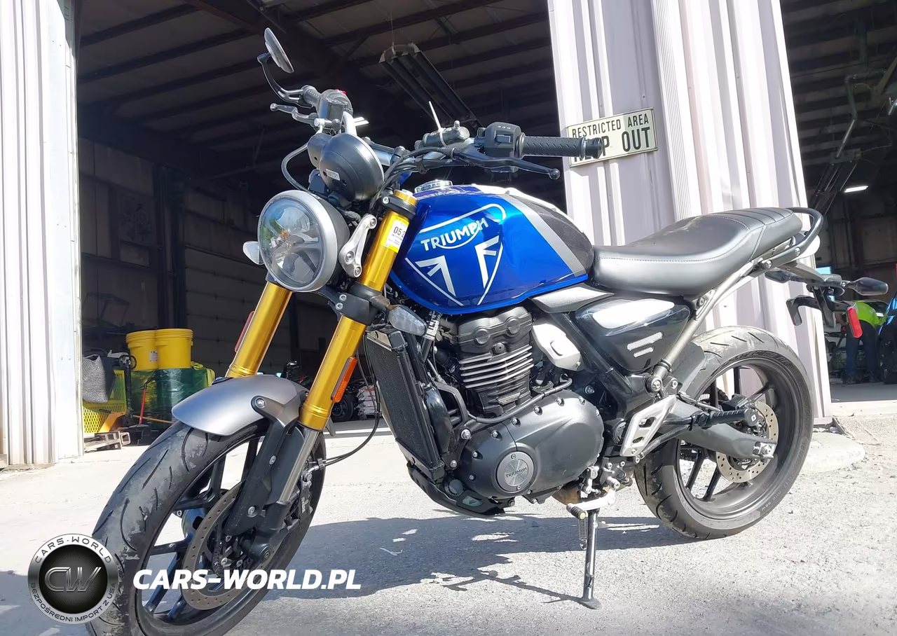 2025 Triumph Motorcycle Speed 400 VIN:SMTT127Y3SNA30637 - 2