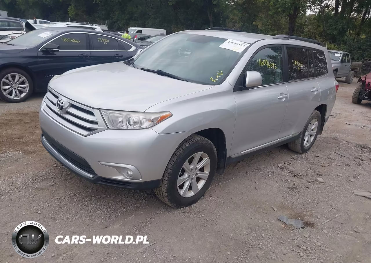 2012 Toyota Highlander Base V6 VIN:5TDBK3EH5CS140002 - 2