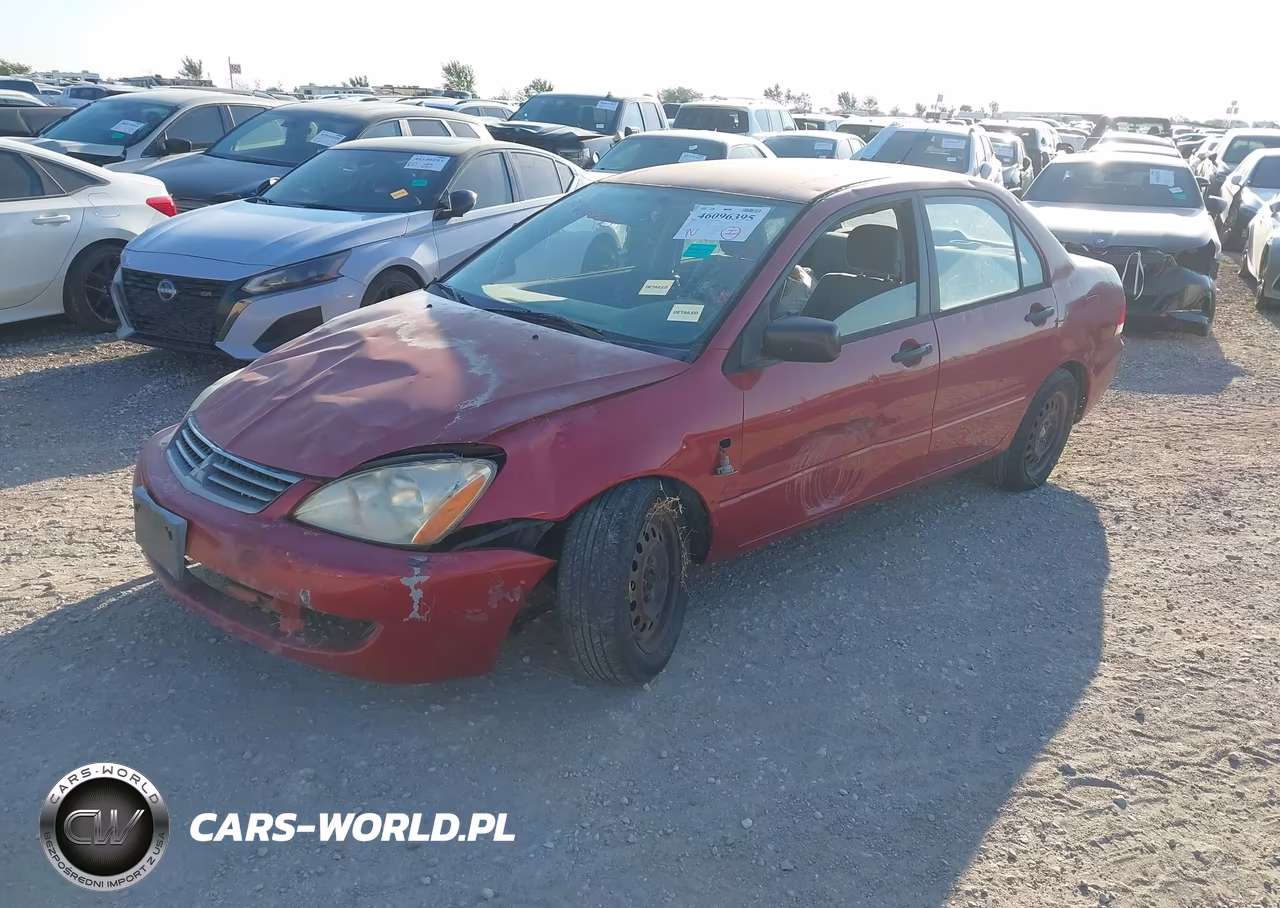 2006 Mitsubishi Lancer Es-Se VIN:JA3AJ26E36U033543 - 2