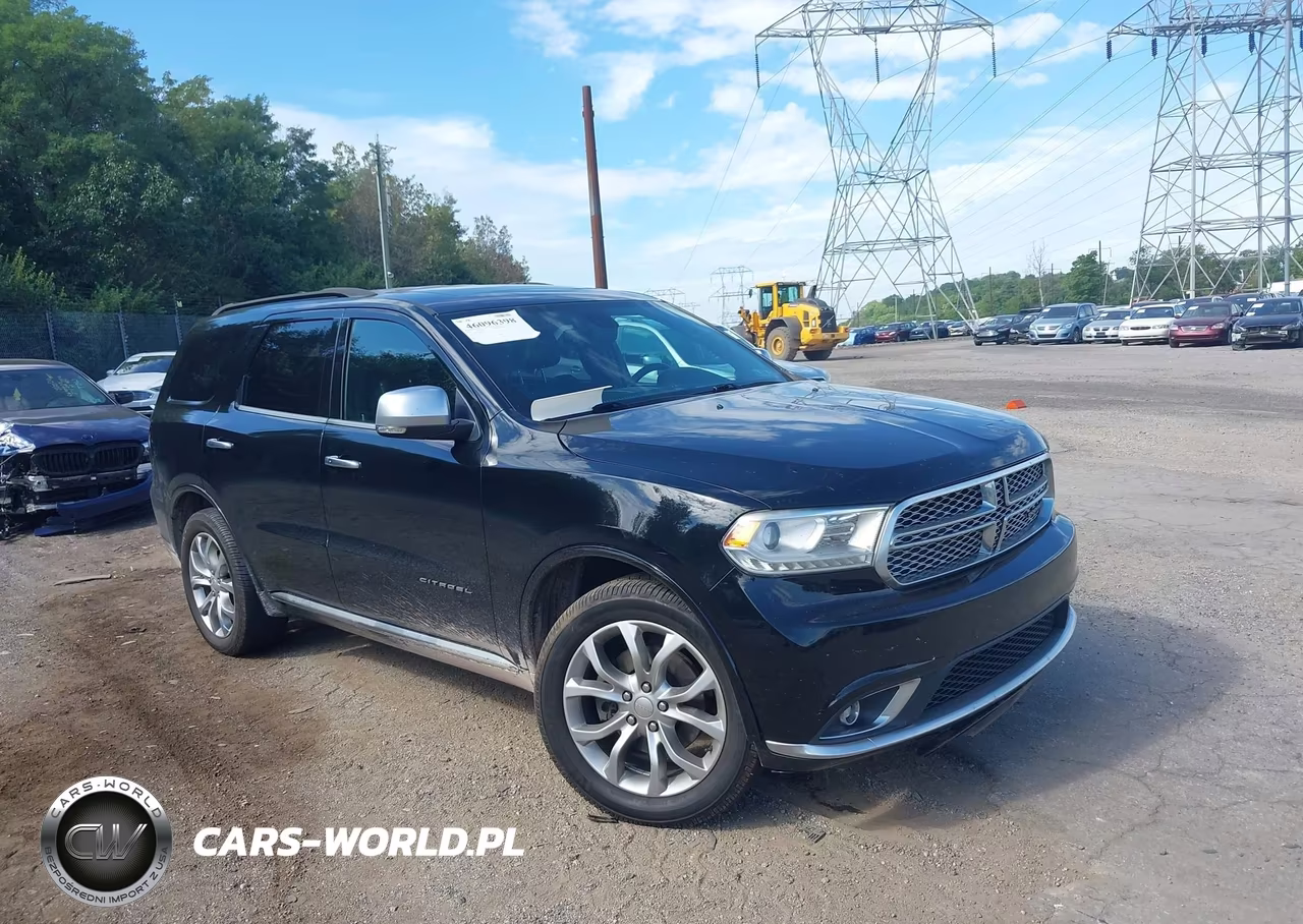 2017 Dodge Durango Citadel Anodized Platinum Awd – zdjęcie 1 z 16