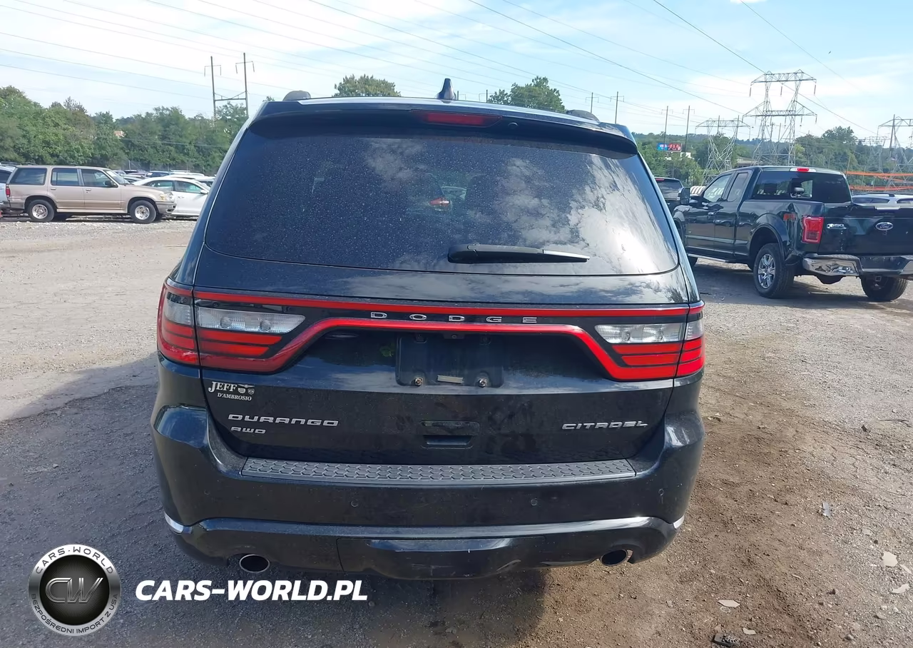 2017 Dodge Durango Citadel Anodized Platinum Awd VIN:1C4RDJEG5HC860607 - 16