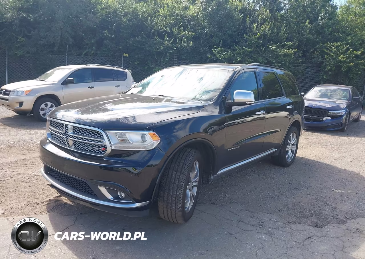 2017 Dodge Durango Citadel Anodized Platinum Awd VIN:1C4RDJEG5HC860607 - 2