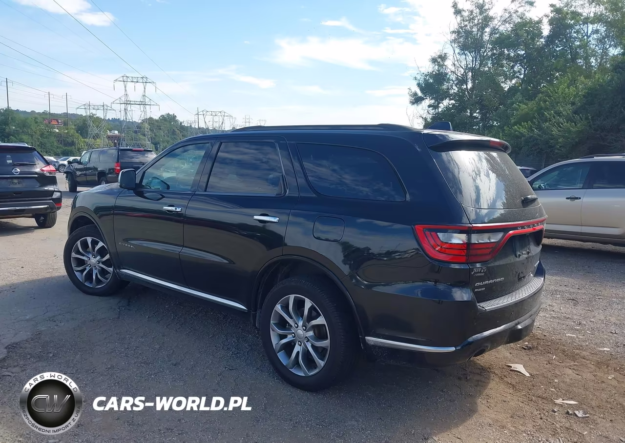 2017 Dodge Durango Citadel Anodized Platinum Awd VIN:1C4RDJEG5HC860607 - 3