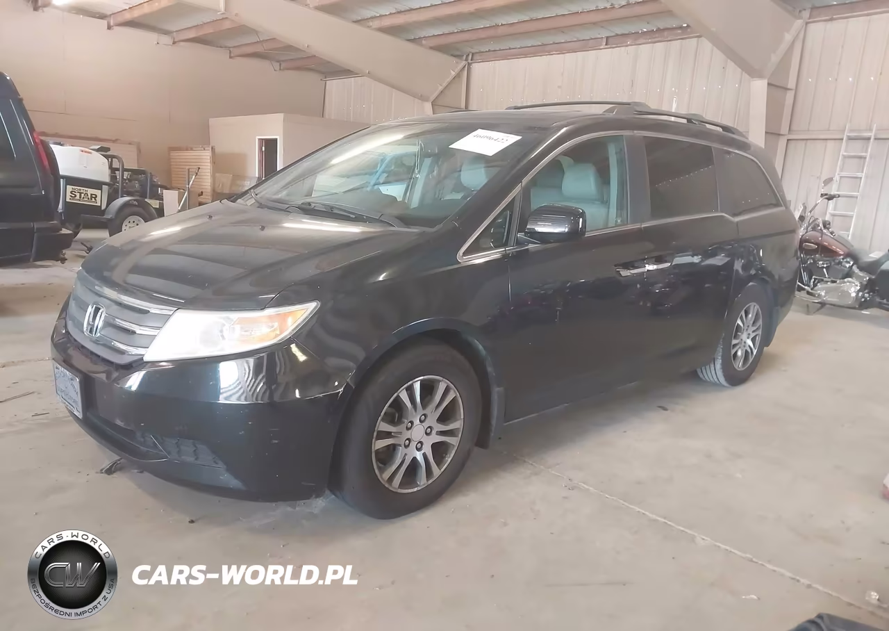 2012 Honda Odyssey Ex-L VIN:5FNRL5H63CB076340 - 2