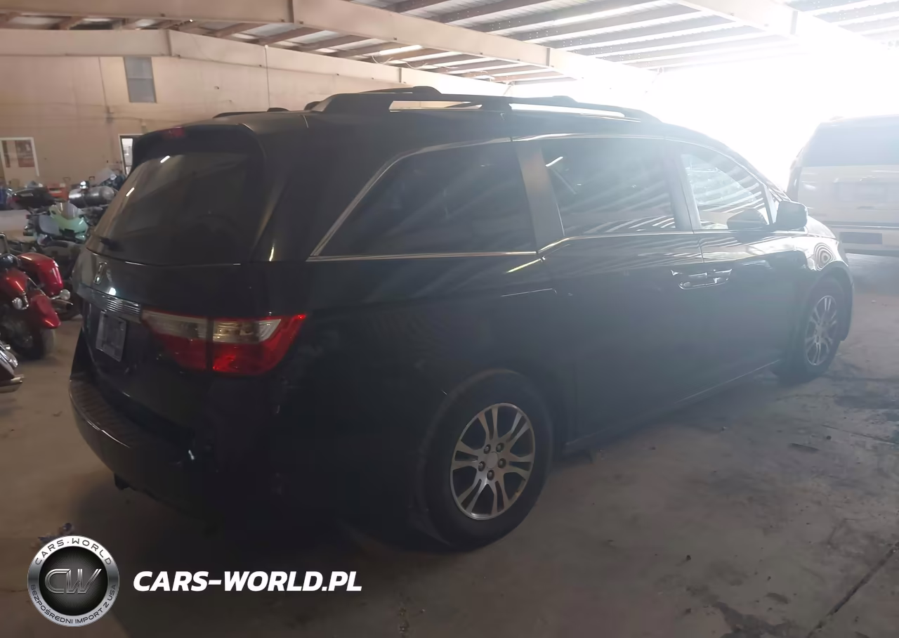 2012 Honda Odyssey Ex-L VIN:5FNRL5H63CB076340 - 4