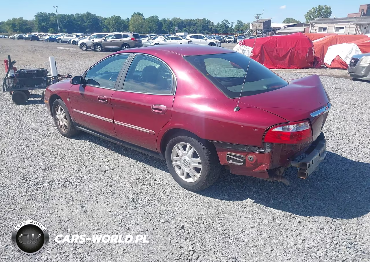2004 Mercury Sable Ls Premium VIN:1MEFM55S04A627589 - 3