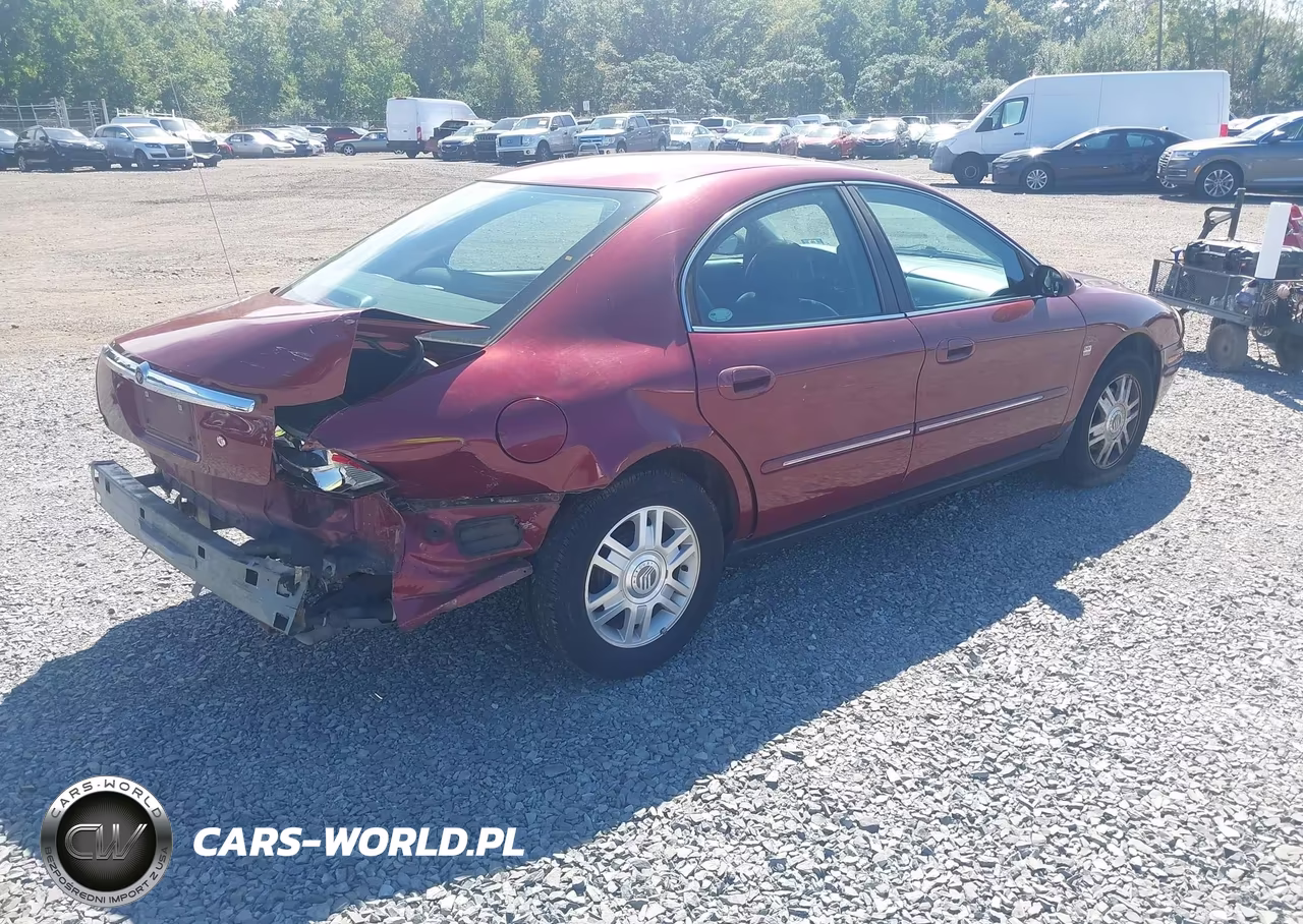 2004 Mercury Sable Ls Premium VIN:1MEFM55S04A627589 - 4