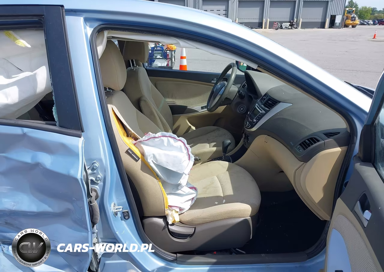2012 Hyundai Accent Gls VIN:KMHCT4AE7CU208049 - 5