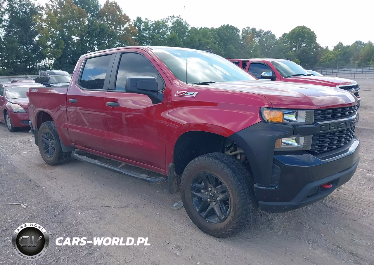 2021 Chevrolet Silverado 1500 4Wd Short Bed Custom Trail Boss