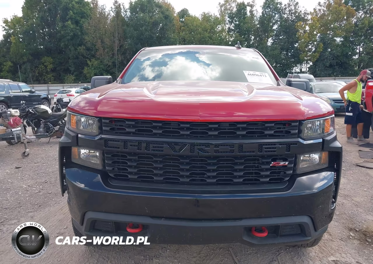 2021 Chevrolet Silverado 1500 4Wd Short Bed Custom Trail Boss VIN:1GCPYCEF1MZ297416 - 12