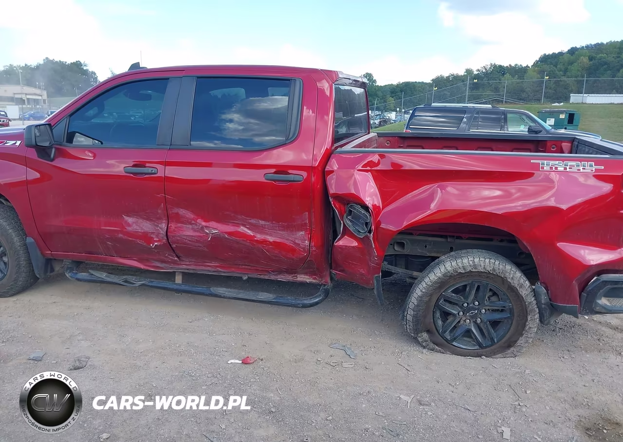 2021 Chevrolet Silverado 1500 4Wd Short Bed Custom Trail Boss VIN:1GCPYCEF1MZ297416 - 6