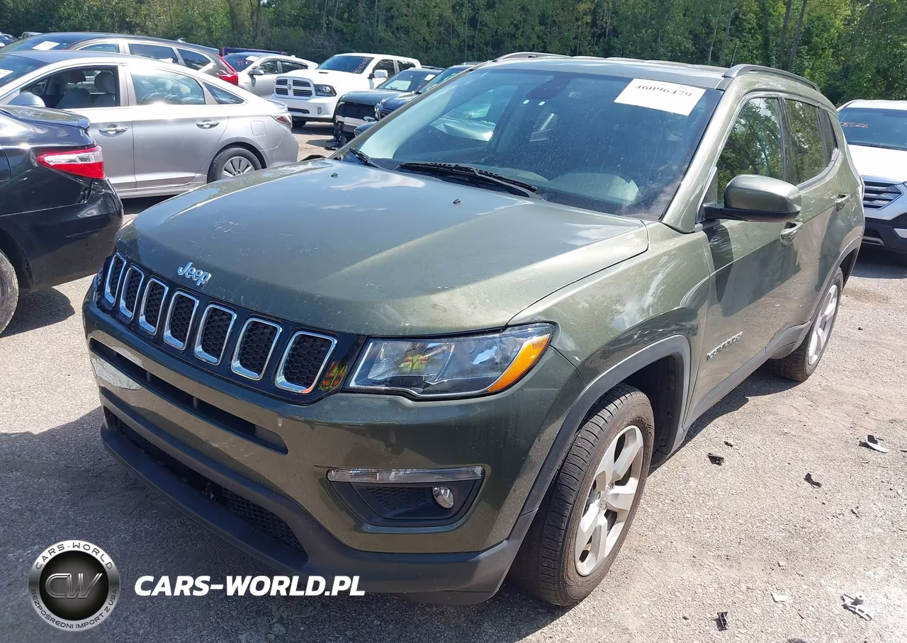 2018 Jeep Compass Latitude Fwd VIN:3C4NJCBB6JT495344 - 2