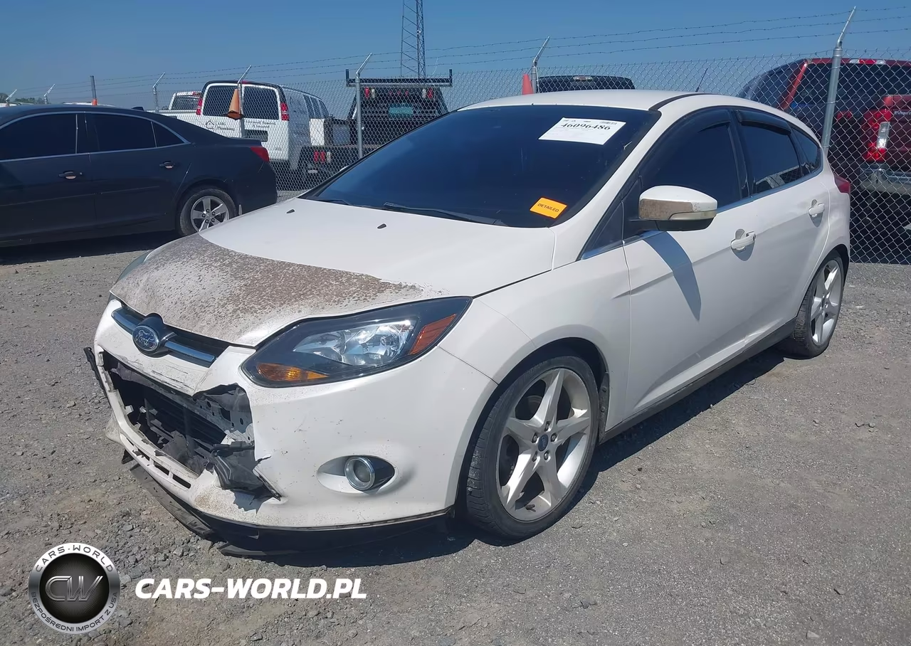 2014 Ford Focus Titanium VIN:1FADP3N22EL126817 - 2