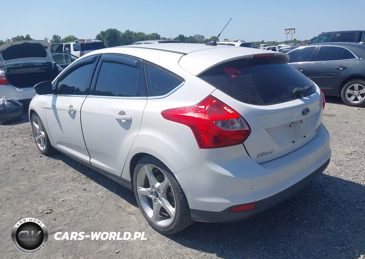 2014 Ford Focus Titanium VIN:1FADP3N22EL126817 - 3