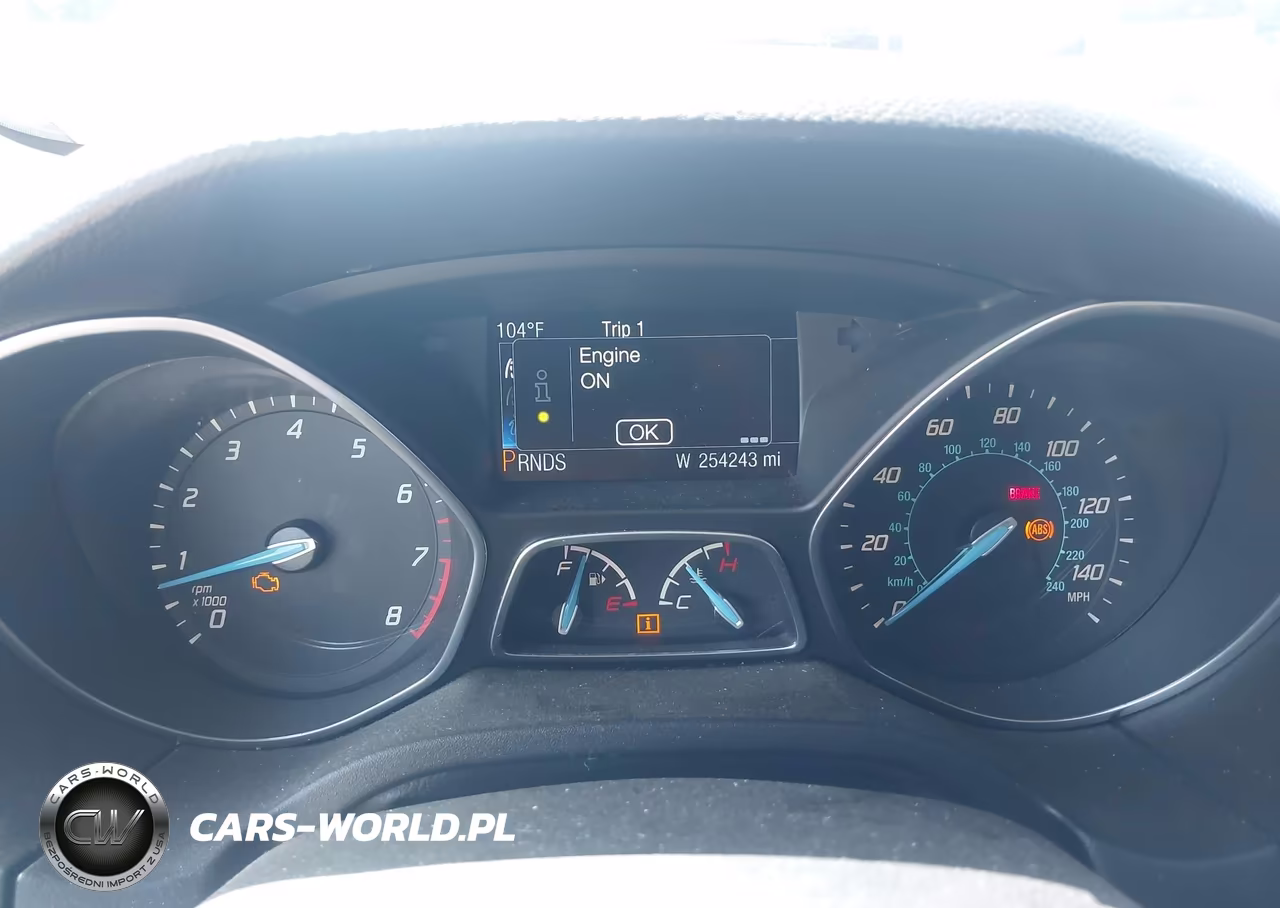 2014 Ford Focus Titanium VIN:1FADP3N22EL126817 - 7