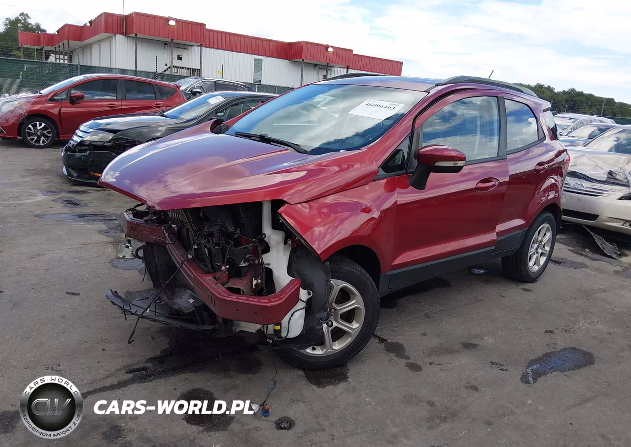 2019 Ford Ecosport Se VIN:MAJ3S2GE6KC298274 - 2