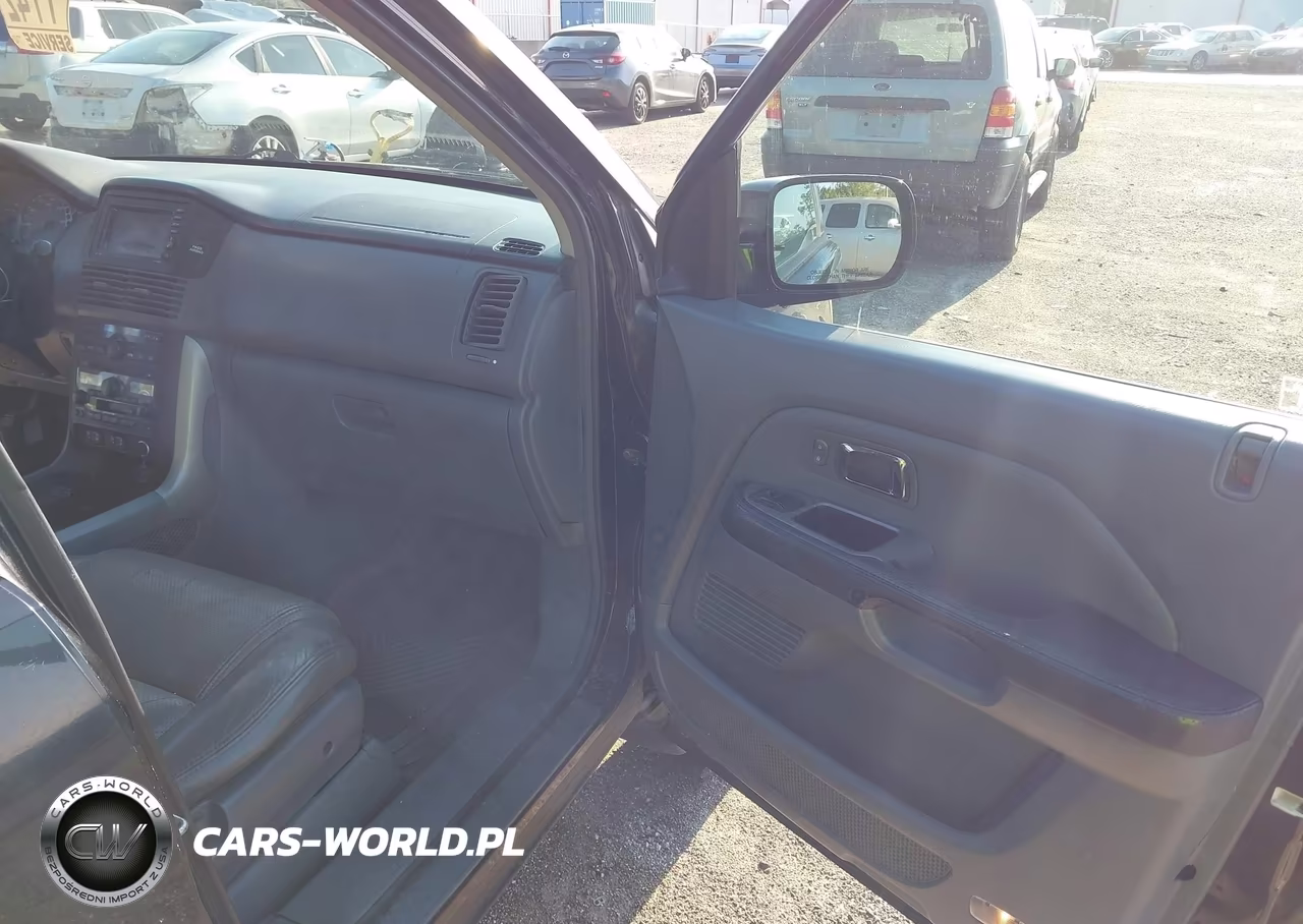 2005 Honda Pilot Ex-L VIN:2HKYF18725H513186 - 5