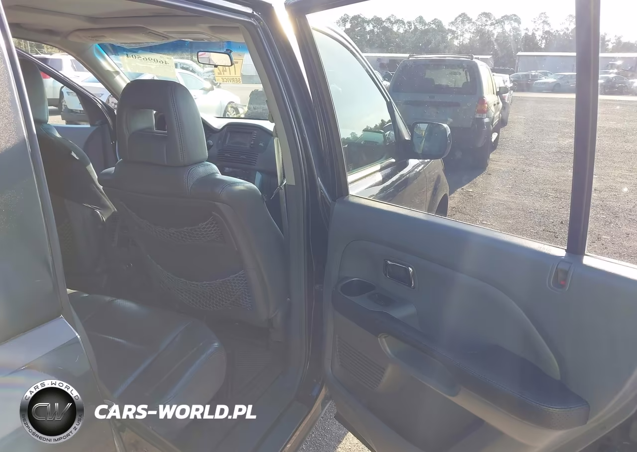 2005 Honda Pilot Ex-L VIN:2HKYF18725H513186 - 8