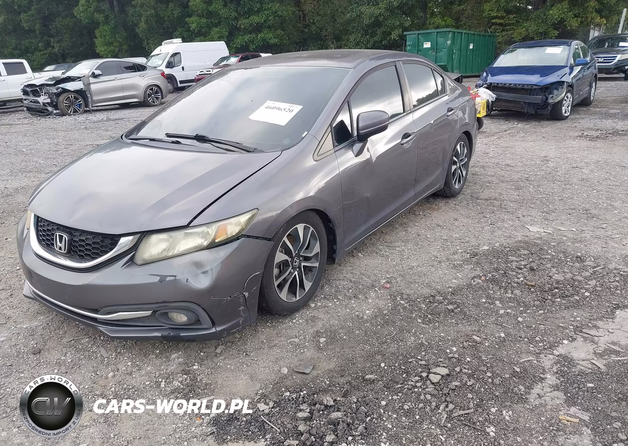 2014 Honda Civic Ex VIN:19XFB2F88EE040435 - 2