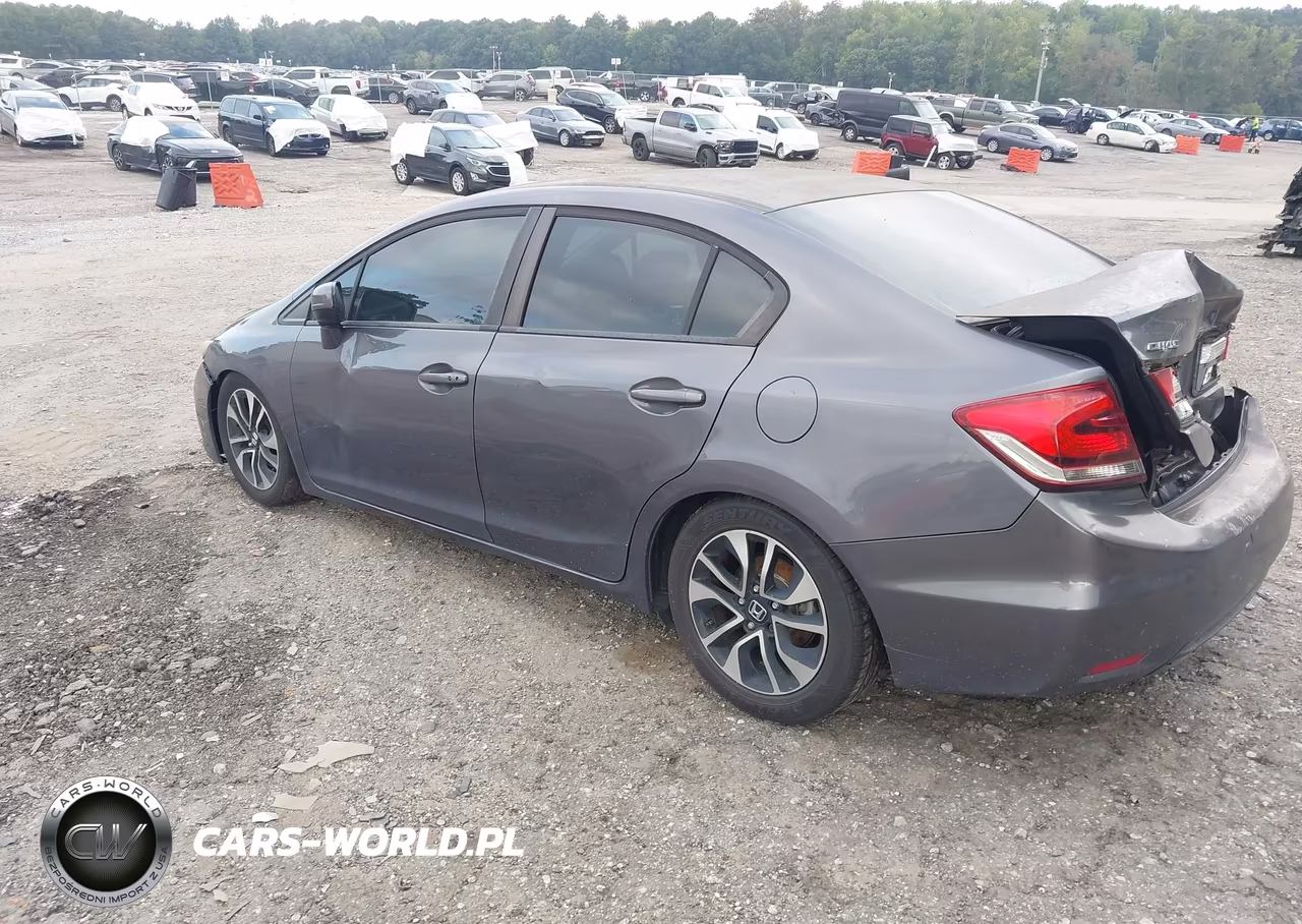 2014 Honda Civic Ex VIN:19XFB2F88EE040435 - 3