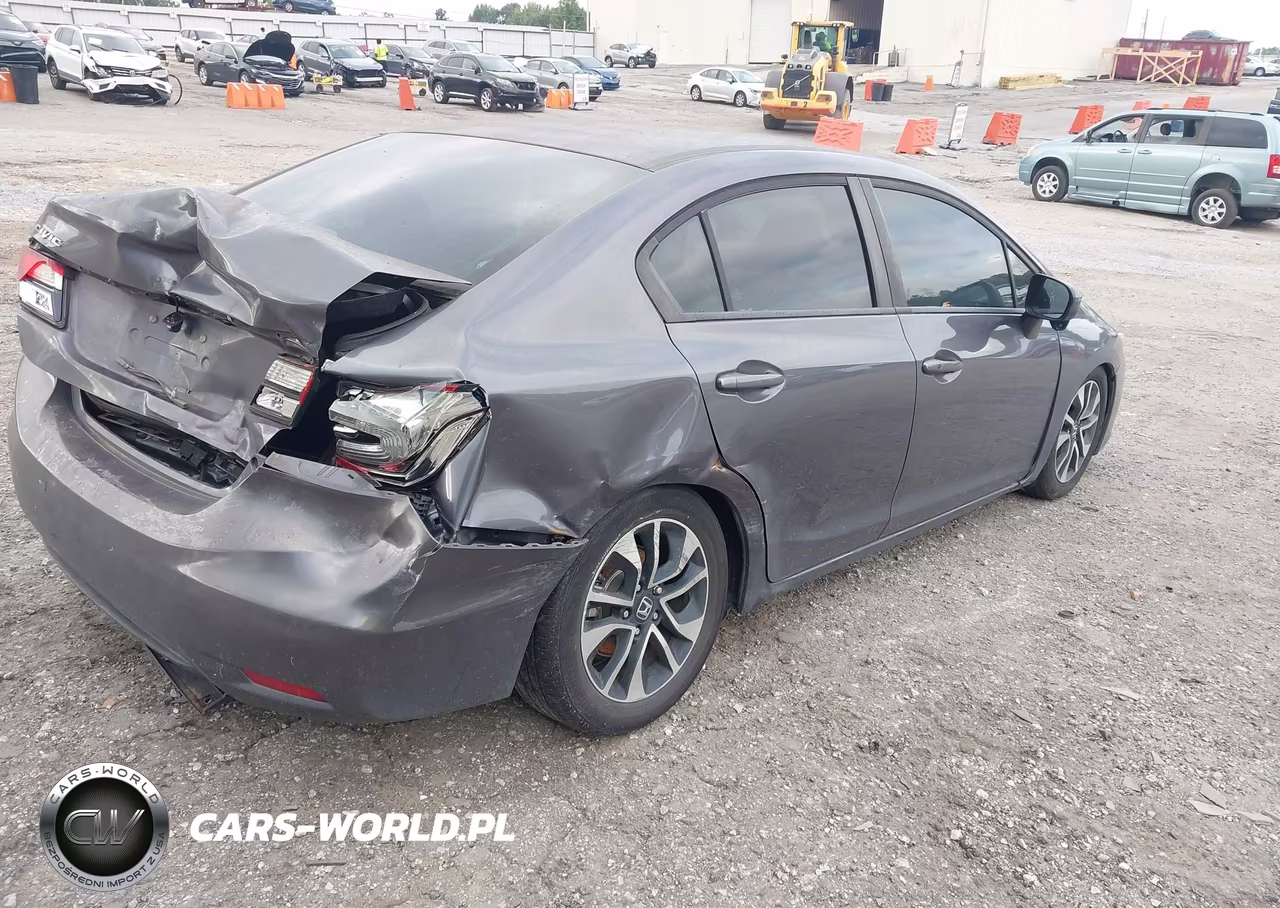2014 Honda Civic Ex VIN:19XFB2F88EE040435 - 4