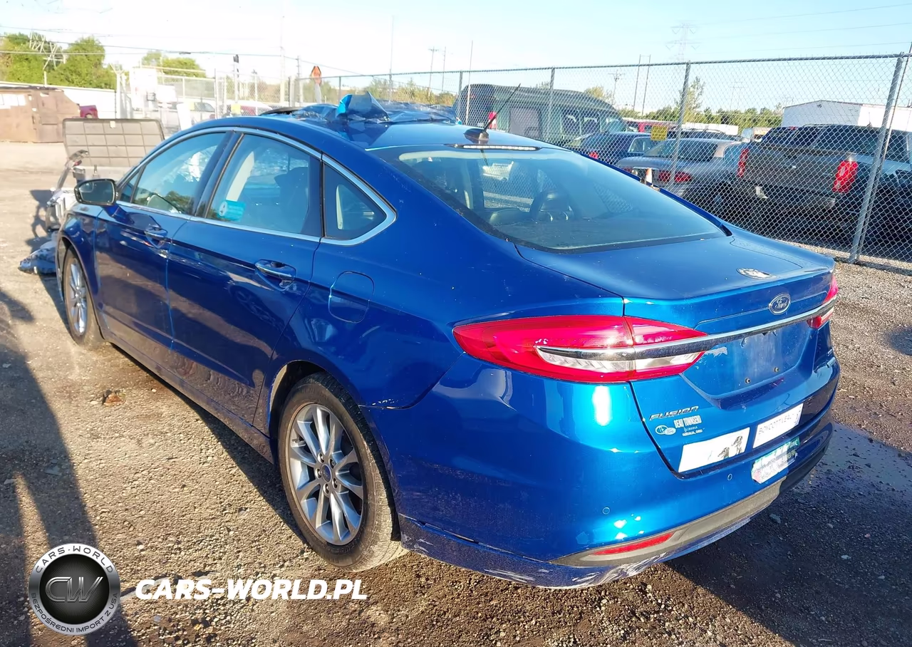 2017 Ford Fusion Se VIN:3FA6P0HD1HR395546 - 3