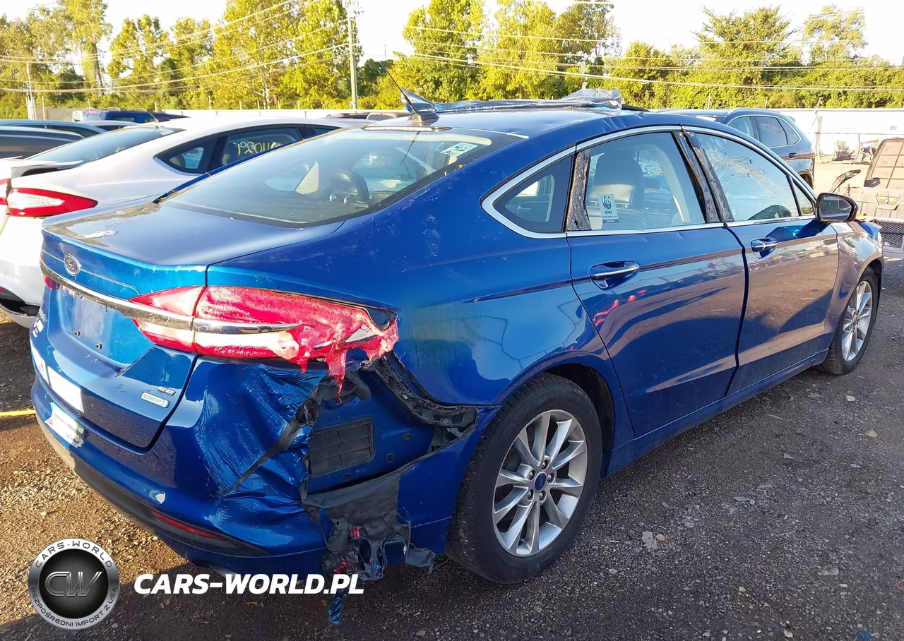 2017 Ford Fusion Se VIN:3FA6P0HD1HR395546 - 4