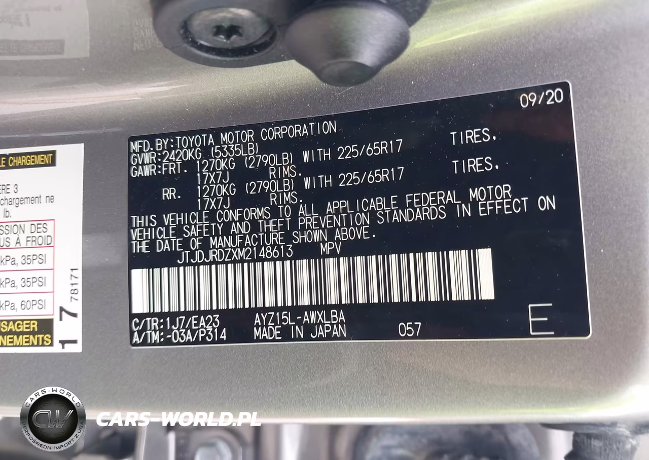 2021 Lexus Nx 300H VIN:JTJDJRDZXM2148613 - 9