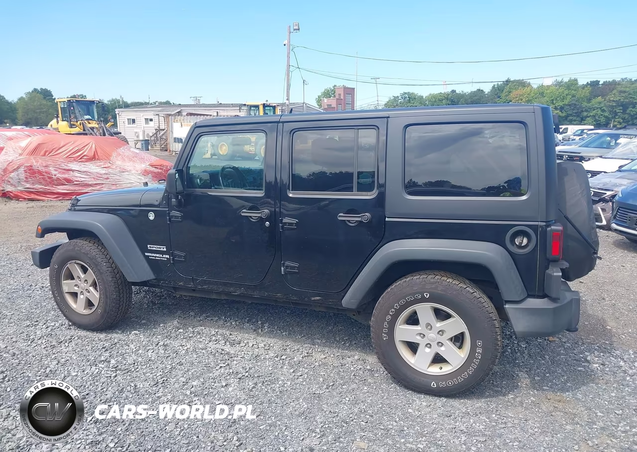 2017 Jeep Wrangler Unlimited Sport 4X4 VIN:1C4BJWDG4HL738507 - 14