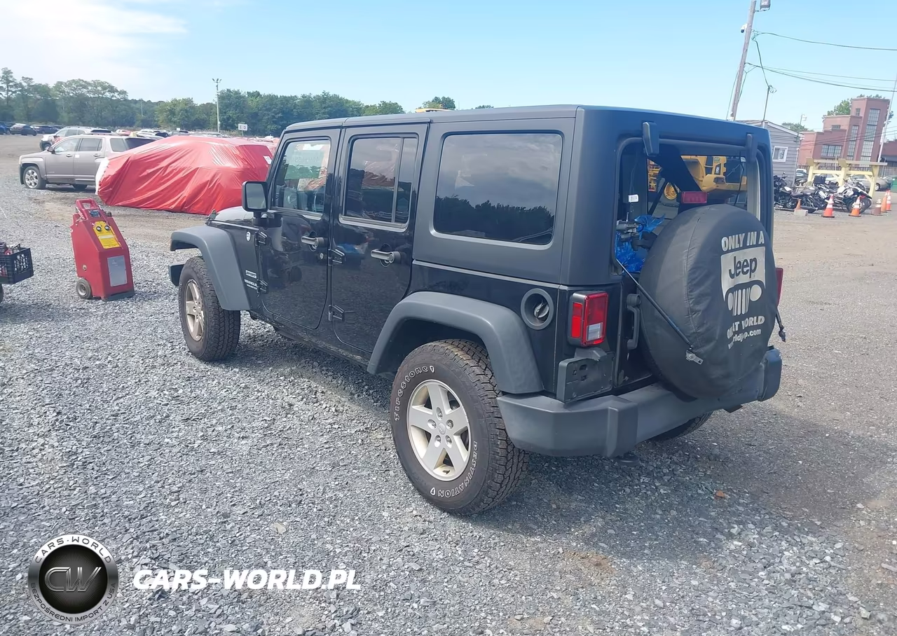 2017 Jeep Wrangler Unlimited Sport 4X4 VIN:1C4BJWDG4HL738507 - 3