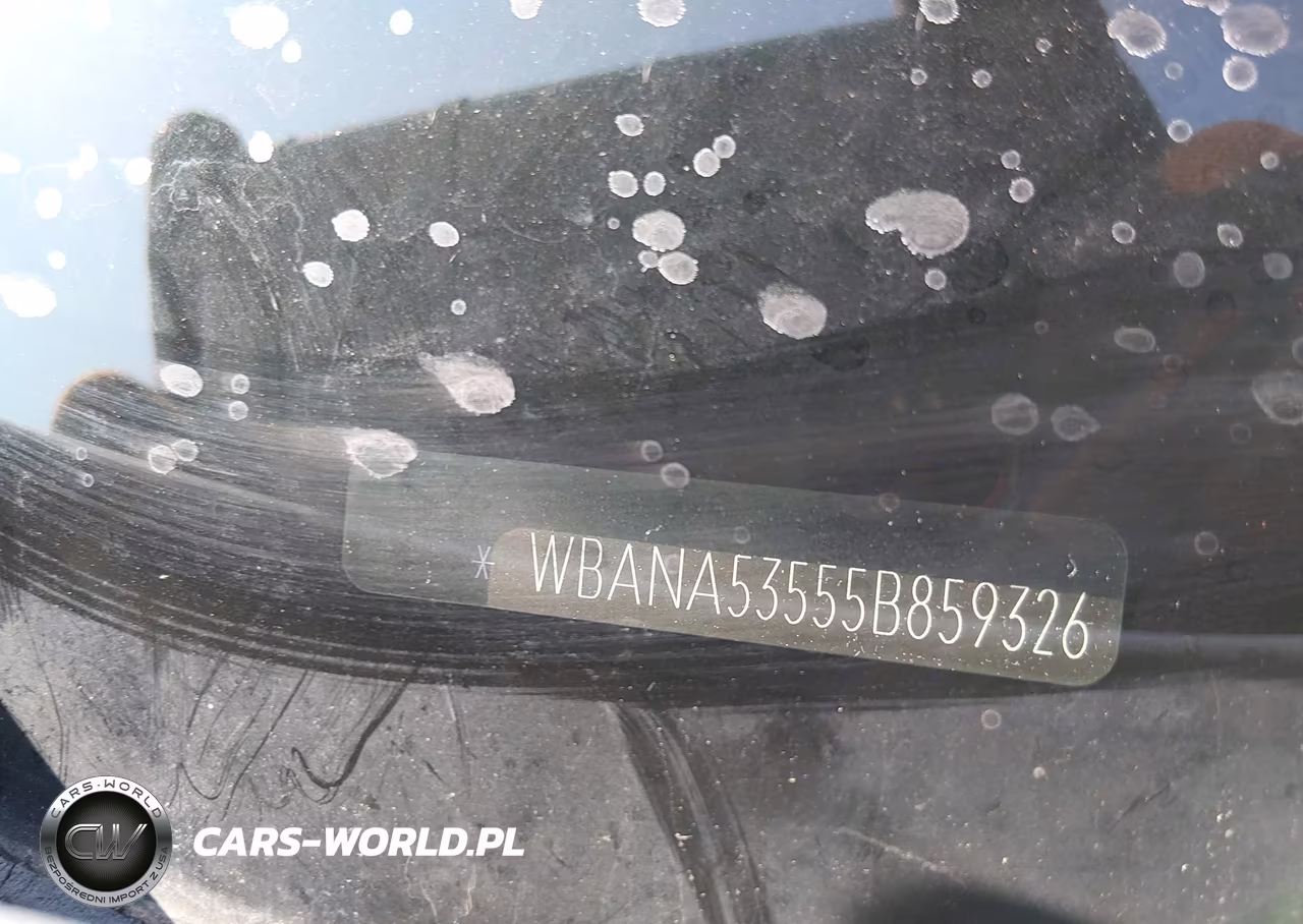 2005 BMW 525I VIN:WBANA53555B859326 - 13