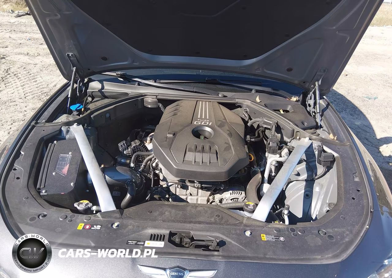2021 Genesis G70 2.0T Rwd VIN:KMTG34LA3MU077186 - 10